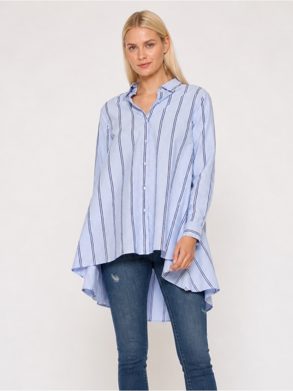 Walter baker Myron stripe Hilo blouse